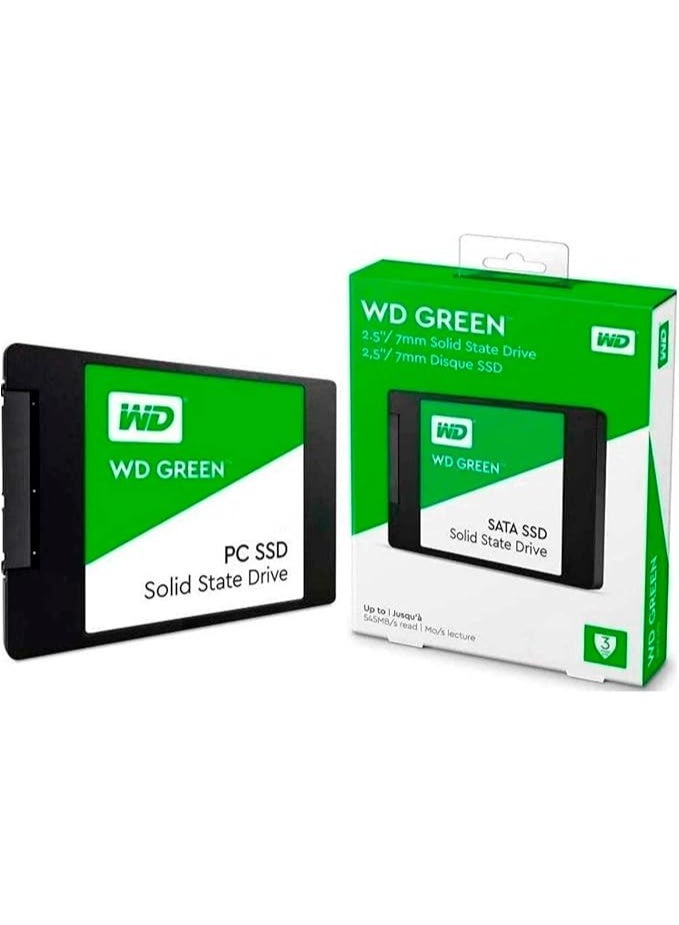 Western Digital WD Green 240GB SATA III 6Gb/s 2.5" 7mm Internal SSD -WDS240G2G0A - Image 1